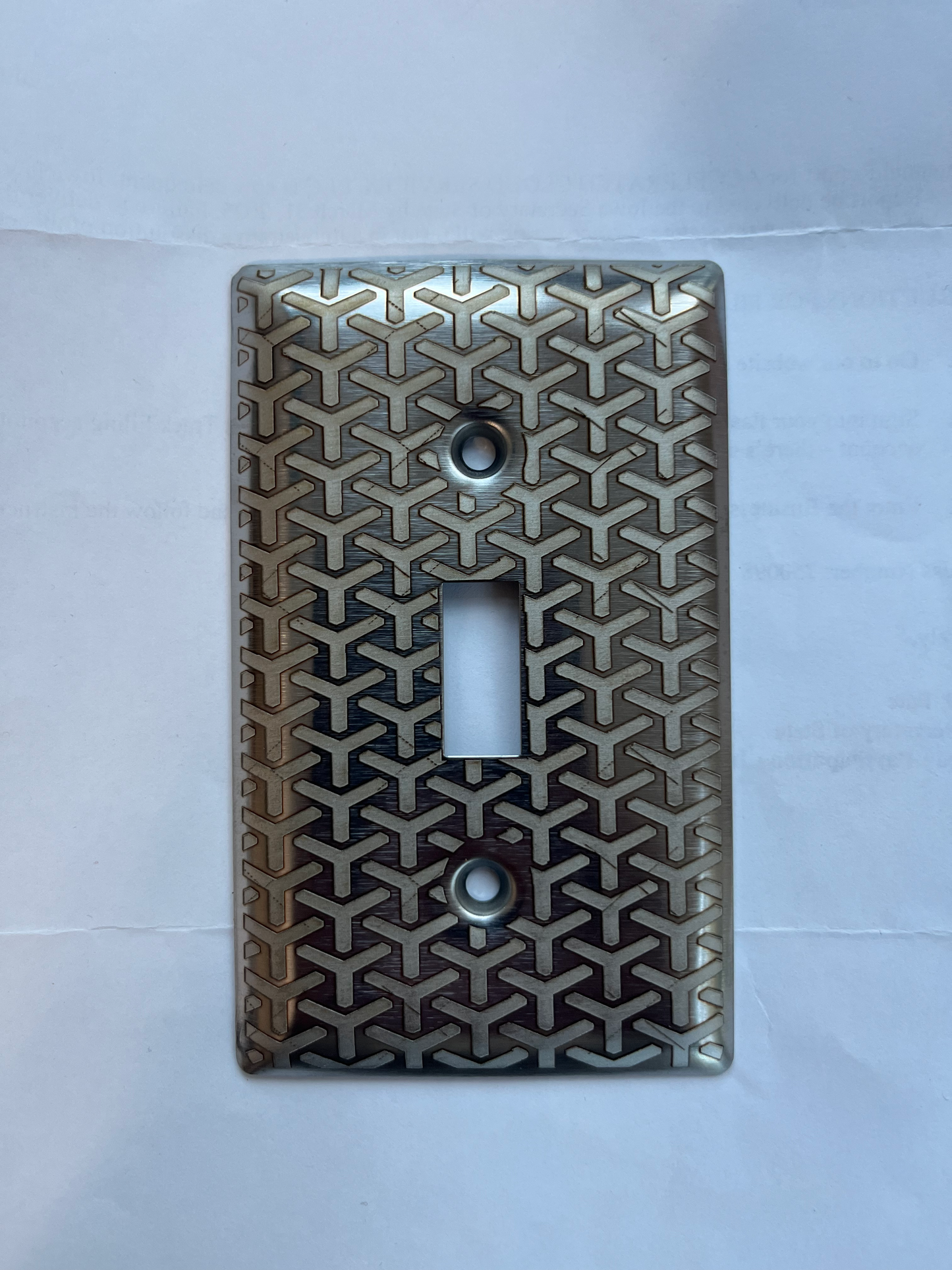 Custom Light Switch Cover