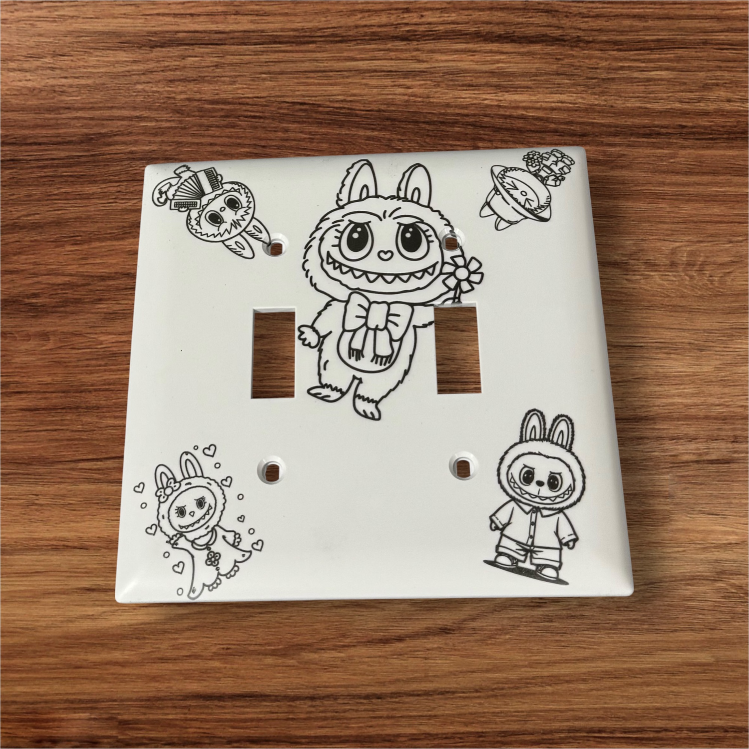 Customize your light or outlet plates