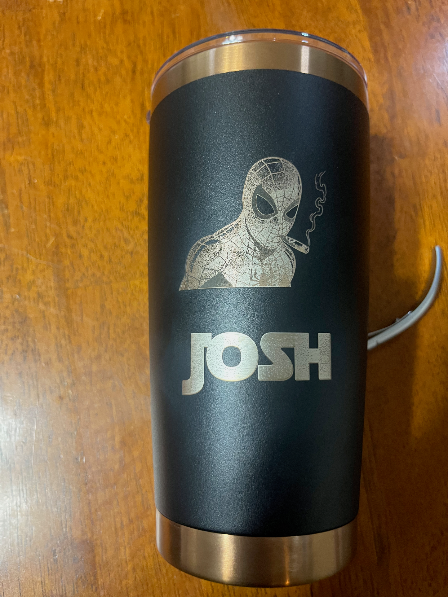 Black 20oz Custom Tumbler