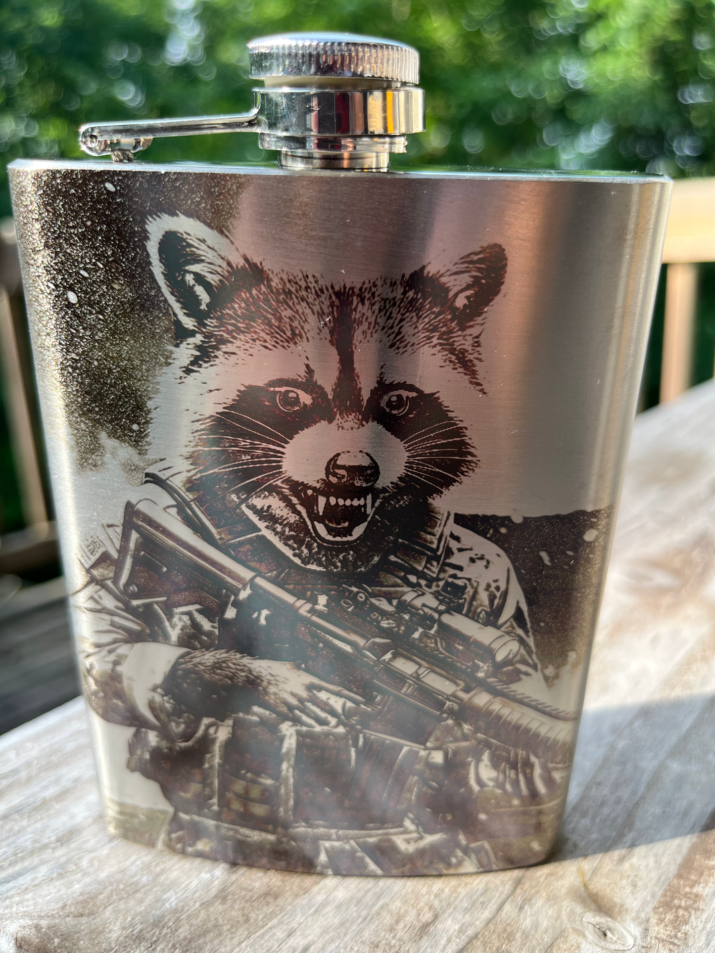 Custom Engraved Flask