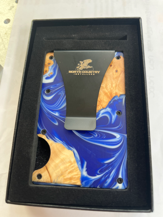 Custom Epoxy Money Clip