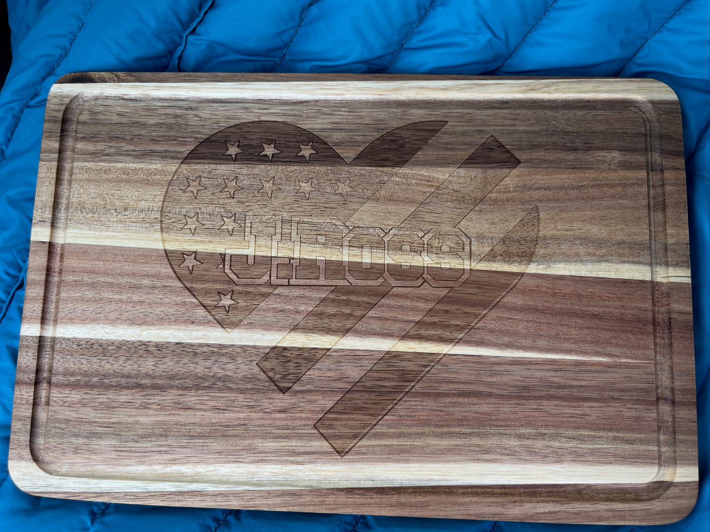Custom Cutting Board Engraving